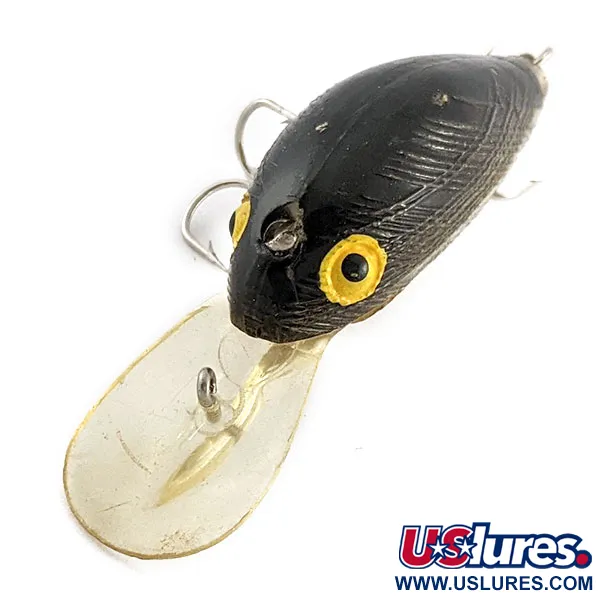 Kmart Kresge #K12, 1/4 oz (7g), Oro/Nero, Crankbait Deep Diver #21404