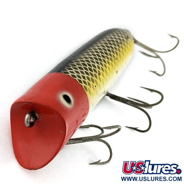 Heddon Lucky 13, Red Head Yellow Scale, 21g, Esca Topwater #21435