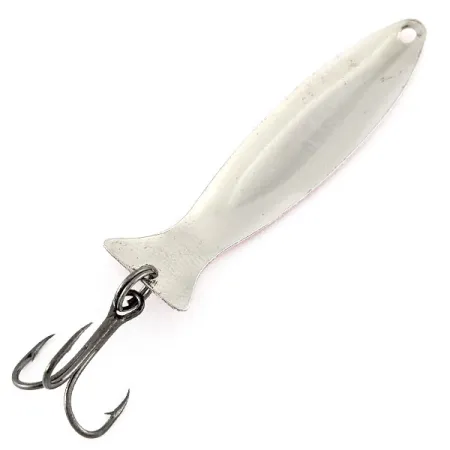 Worth Fly Rod Demon, 2,5g, Rosso/Bianco/Nichel, Cucchiaino #21501