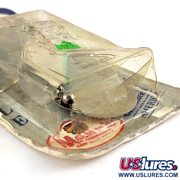 Mann's Little George, 14 g, Nickel/Blue, Tail Spinner #21555