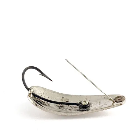 Weezel Rex Spoon, Argento 12,5g, Ondulante Anti-alga #21580