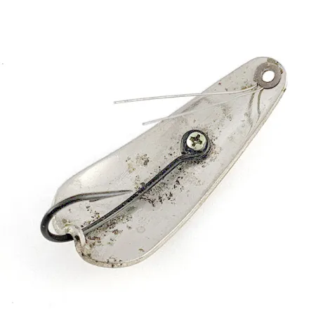 Weezel Rex Spoon, Argento 12,5g, Ondulante Anti-alga #21580