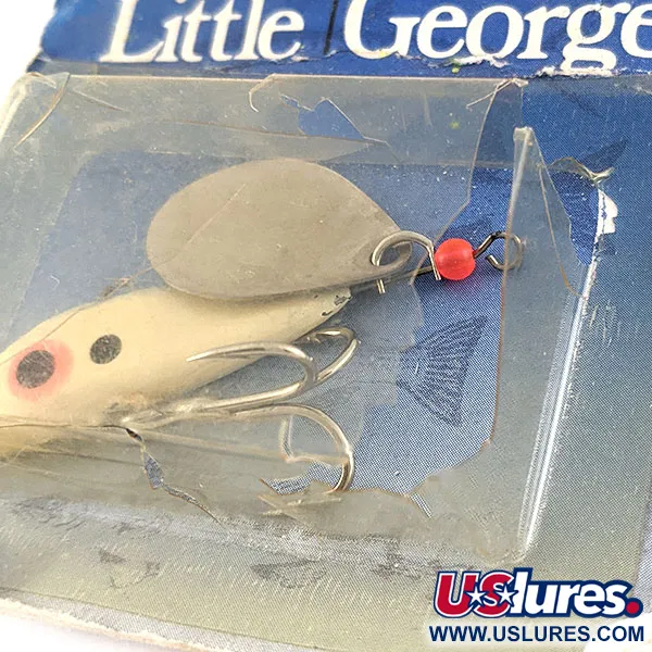 Mann's Little George, 21g Bianco Perla, Tail Spinner #21588