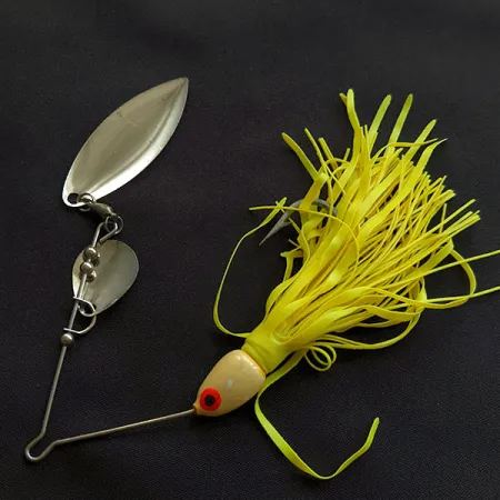 Bomber Spinnerbait, 14g, Nichel/Giallo, Spinnerbait #21590