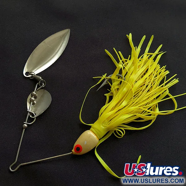 Bomber Spinnerbait, 14g, Nichel/Giallo, Spinnerbait #21590