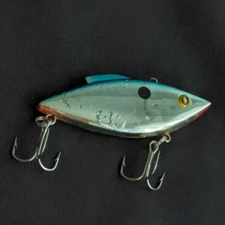 Bill Lewis Rat-L-Trap, Cromo Argento Blu, 12g, Lipless Crankbait #21658