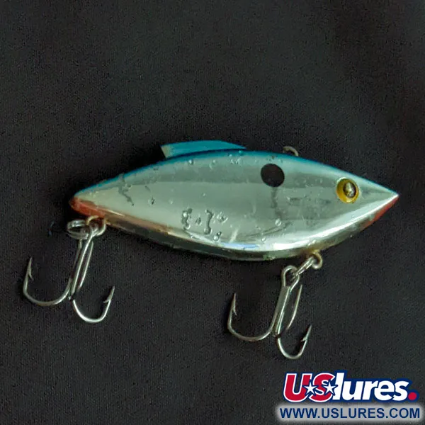 Bill Lewis Rat-L-Trap, Cromo Argento Blu, 12g, Lipless Crankbait #21658