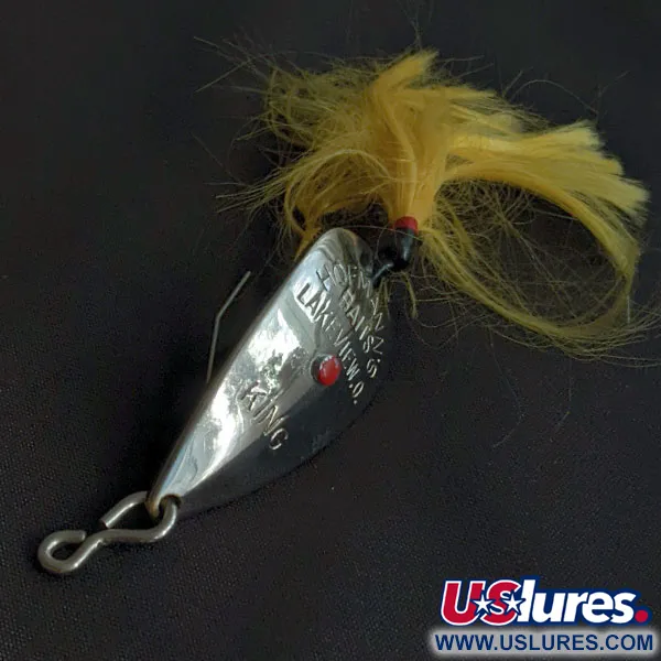 Hofmann's Lures KING, 11g, nichel/giallo, Ondulante #21666
