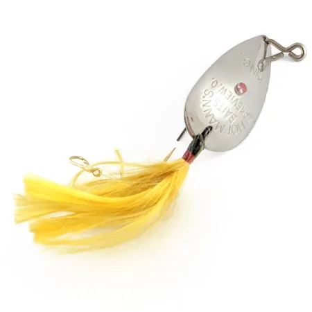 Hofmann's Lures KING, 11g, nichel/giallo, Ondulante #21666