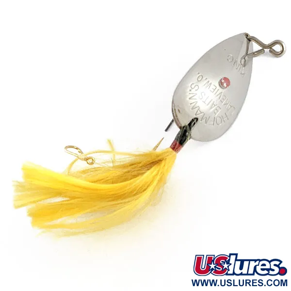 Hofmann's Lures KING, 11g, nichel/giallo, Ondulante #21666