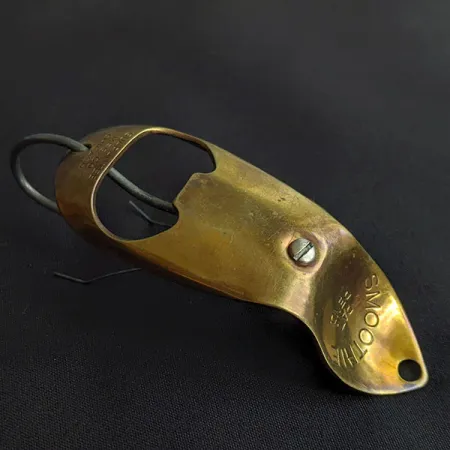 Guarantee Mfg Chicago Smoothie Spoon, 21g ottone, ondulante #21668