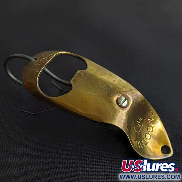 Guarantee Mfg Chicago Smoothie Spoon, 21g ottone, ondulante #21668