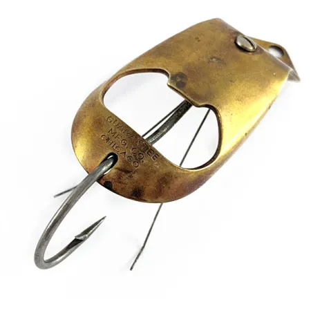 Guarantee Mfg Chicago Smoothie Spoon, 21g ottone, ondulante #21668