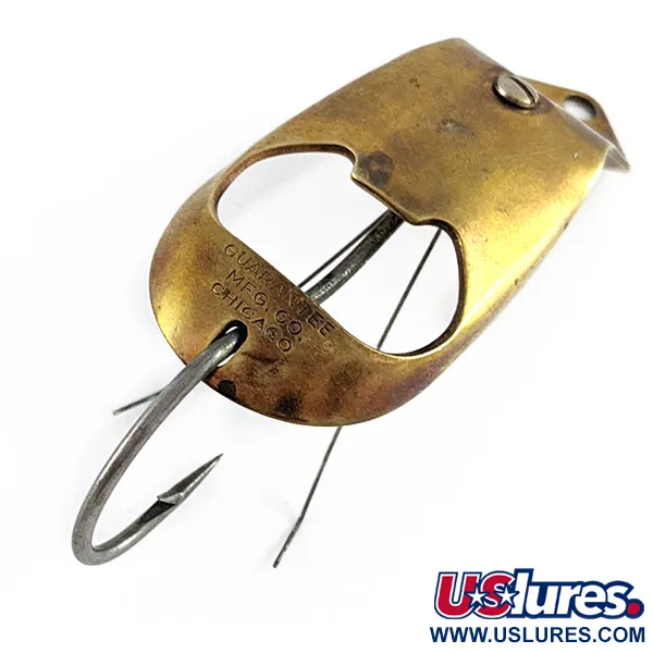 Guarantee Mfg Chicago Smoothie Spoon, 21g ottone, ondulante #21668