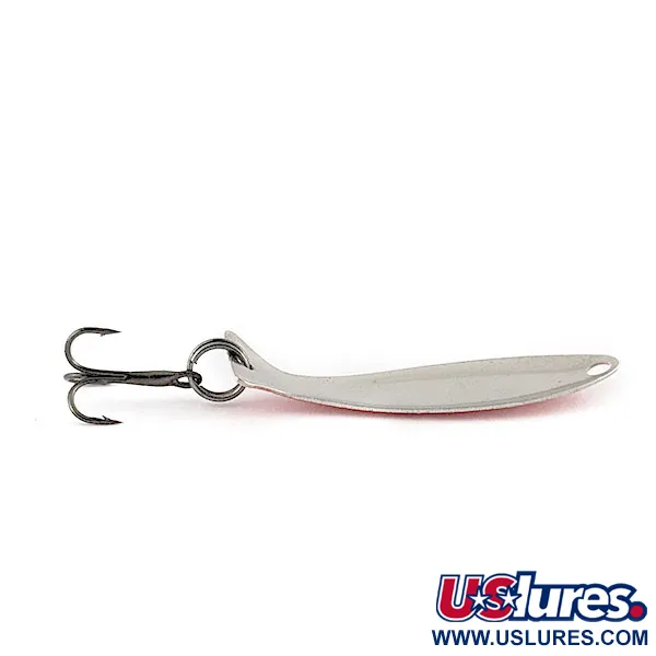 Worth Fly Rod Demon, 1.5g nichel/rosso/bianco, Cucchiaino #21692