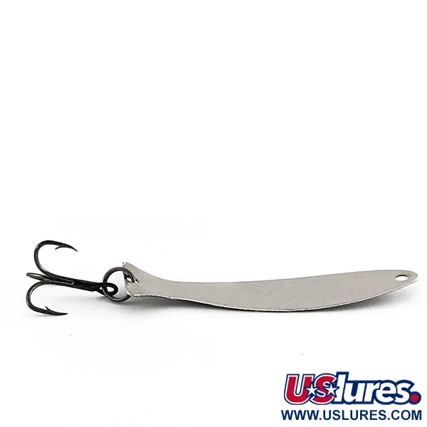 Worth Fly Rod Demon, 2,5g, Nichel/Bianco/Nero, Cucchiaino #21694