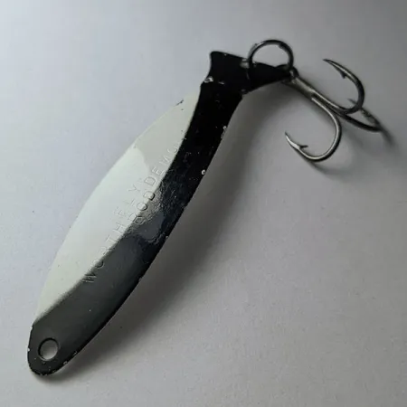 Worth Fly Rod Demon, 2,5g, Nichel/Bianco/Nero, Cucchiaino #21694