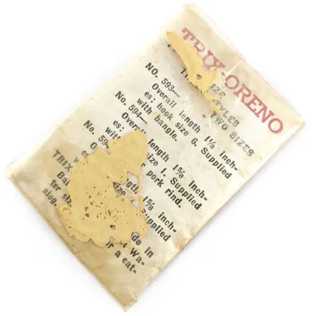 South Bend Trix-Oreno 594, 2g argento/rosso, esca per mosca #21699