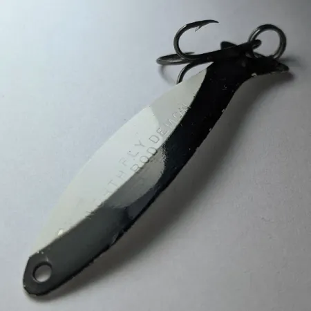 Worth Fly Rod Demon, 2,5g, nero/bianco/nickel, cucchiaino #21708