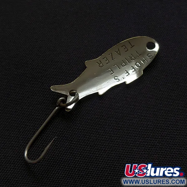 Shoff's Triple Teazer, Nickel, 1.1 g, Cucchiaino Ondulante #21749
