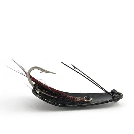 Weezel Rex Spoon, Nero 12g, Esca Ondulante #21779