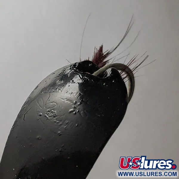 Weezel Rex Spoon, Nero 12g, Esca Ondulante #21779