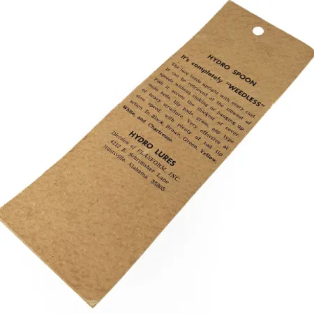 Hydro Lures Hydro Spoon, 14g bianco/verde, ondulante anti-incaglio #21789