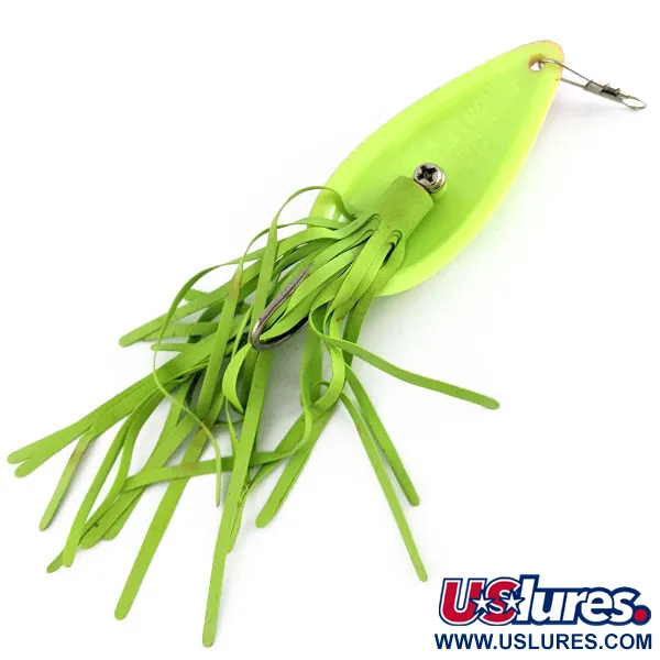 Heddon Original Moss Boss, Chartreuse, 9g, Cucchiaino Anti-incaglio #21790