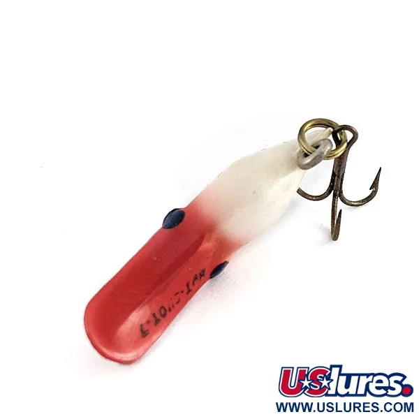 Luhr Jensen Hot Shot 7, 1,5g, Bianco/Testa Rossa, Esca Artificiale #21795