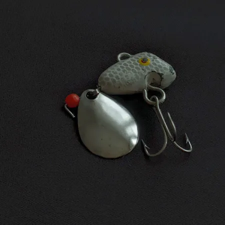 Chas M Six Tackle Little Suzy, 17g, Argento, Tail Spinner #21918