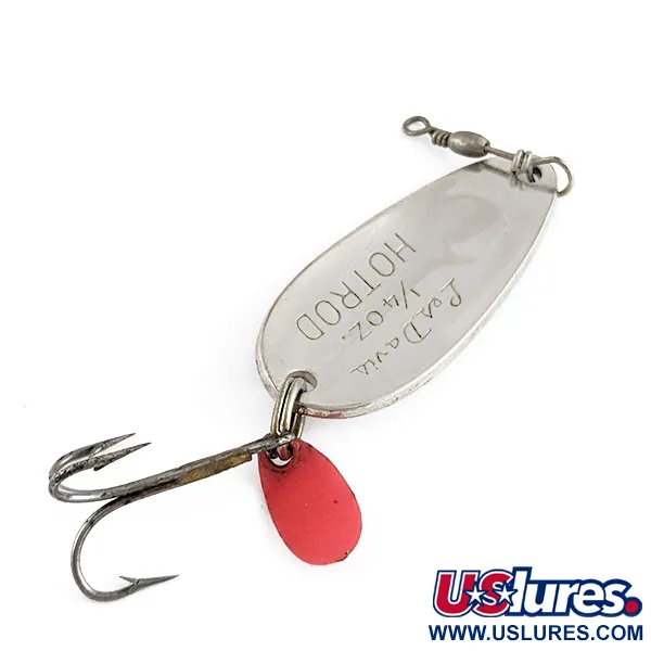 Les Davis Hotrod, nichel/rosso, 7g, cucchiaino ondulante #21929