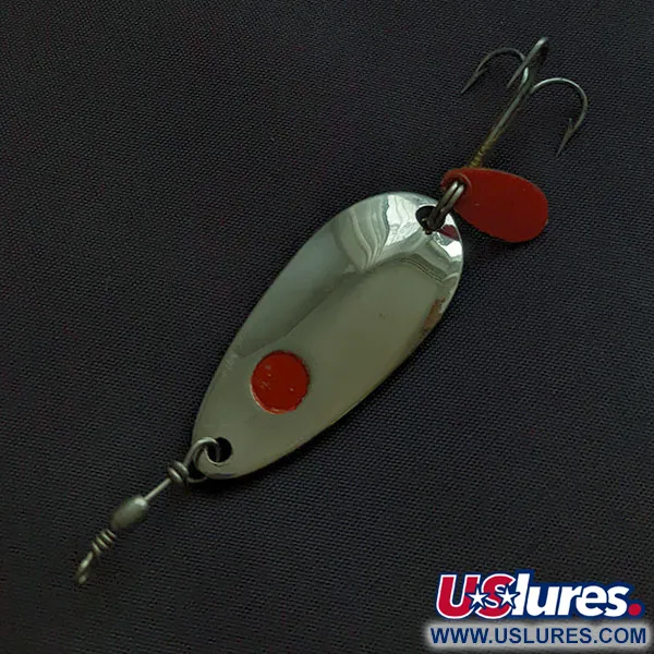 Les Davis Hotrod, nichel/rosso, 7g, cucchiaino ondulante #21929