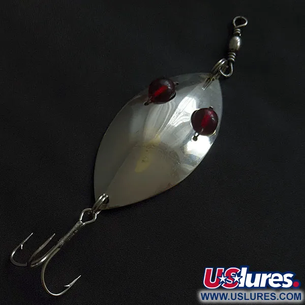 Lanes Tackle & Bait Lane's Spark-L-Eye, Nichel/Occhi Rossi, Ondulante #21950