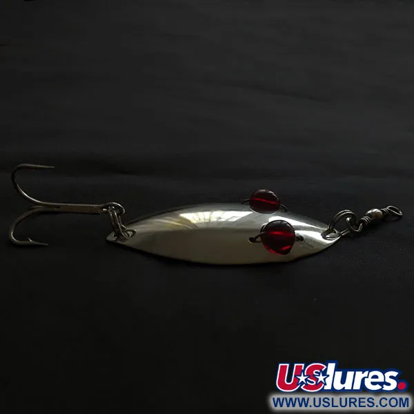Lanes Tackle & Bait Lane's Spark-L-Eye, Nichel/Occhi Rossi, Ondulante #21950