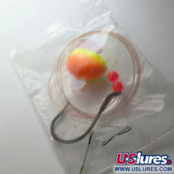 Walleye Rig, 1.5g, Chartreuse/Orange, Terminale da pesca #21958