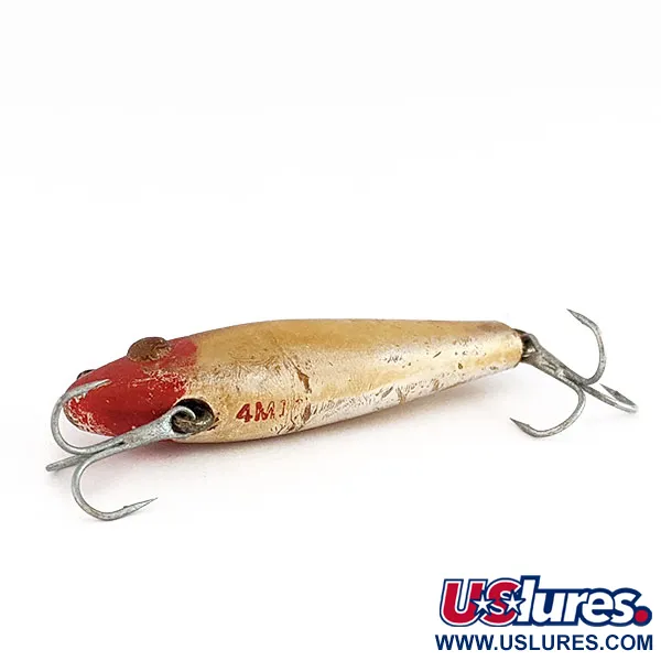 L & S Mirrolure 4M, 7g, Redhead Gold, Twitchbait Affondante #22008