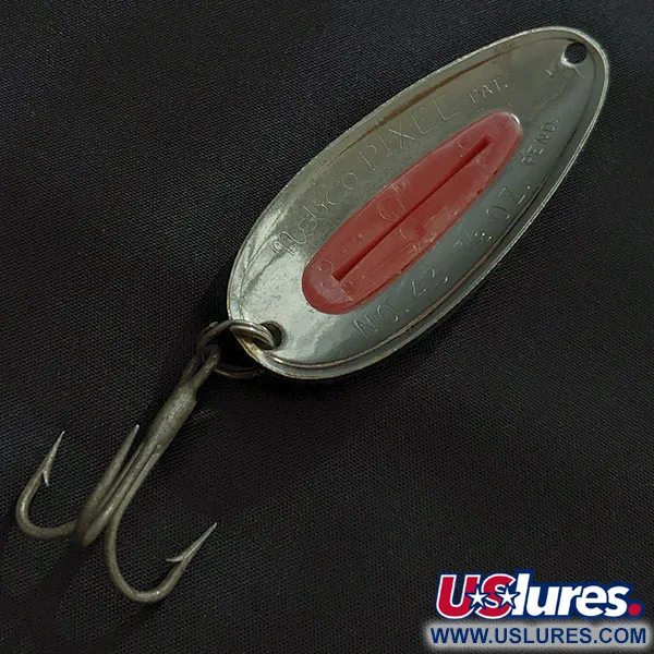 Nebco Pixee, nickel/rosa, 24g, ondulante #22022