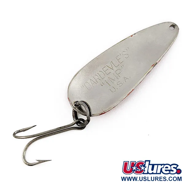 Eppinger Dardevle Imp (1920-40s), Rosso/Bianco, 11g, Ondulante #22046