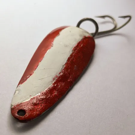 Eppinger Dardevle Imp (1920-40s), Rosso/Bianco, 11g, Ondulante #22046