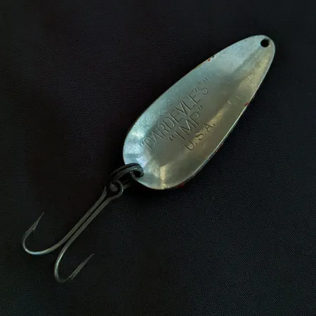 Eppinger Dardevle Imp (1920-40s), Rosso/Bianco, 11g, Ondulante #22046