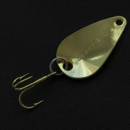 Acme K.O. Wobbler, 3,5g nero/bianco/oro, Ondulante #22047