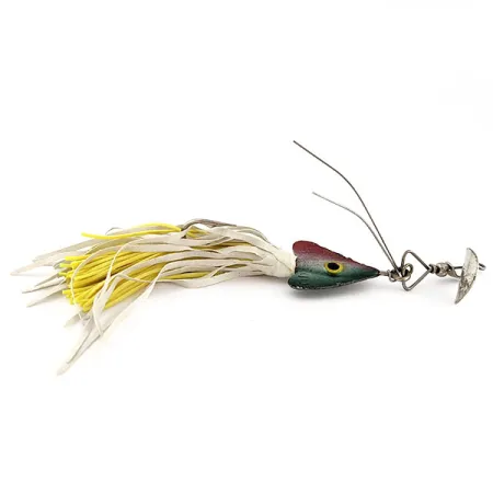Fred Arbogast Hawaian #2, 17g, Giallo e Bianco, Spinnerbait #22075