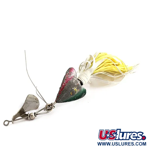 Fred Arbogast Hawaian #2, 17g, Giallo e Bianco, Spinnerbait #22075