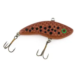 Lipless crankbait artigianale vintage in legno