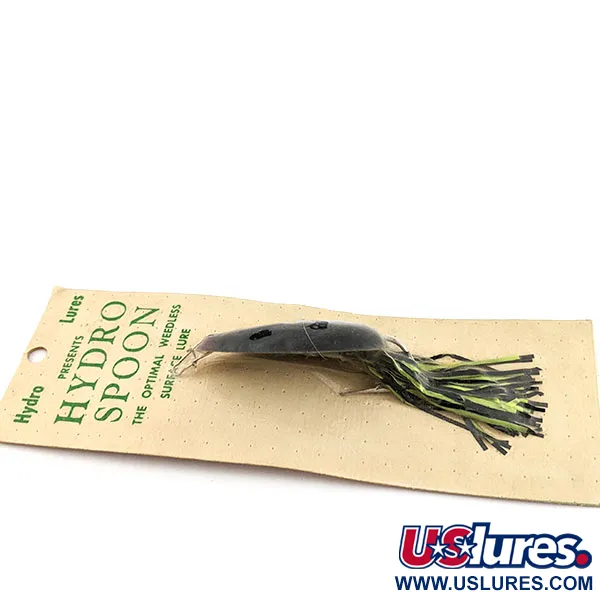 Hydro Lures Hydro Spoon, 11g nero/verde, artificiale di superficie #22092