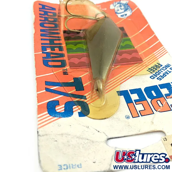 Rebel Arrowhead, 17g Nero, Cucchiaino Ondulante da Traina #22094