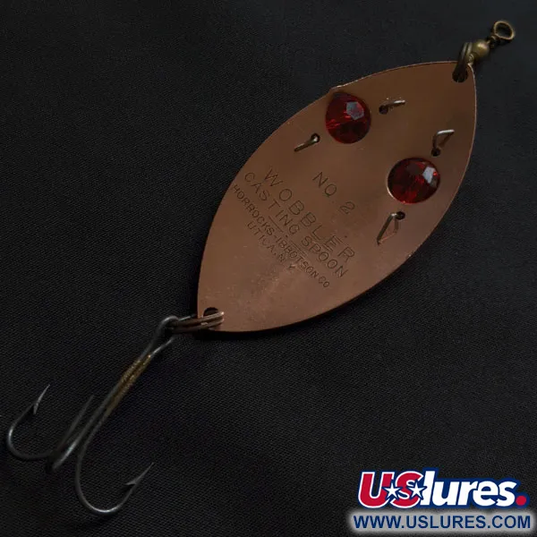 Horrocks-Ibbotson Wobbler №2, Rame/Occhi Rossi, 23g, Ondulante #22124