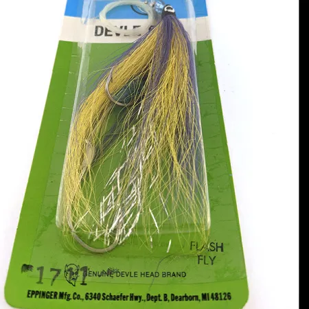 Eppinger Devle Fly, giallo/viola, esca artificiale #22136