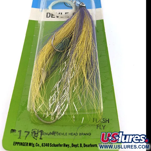 Eppinger Devle Fly, giallo/viola, esca artificiale #22136