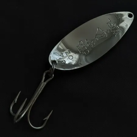 Seneca Little Cleo (Hula Girl), 21g, Blu/Cromo, Cucchiaino Ondulante #22171